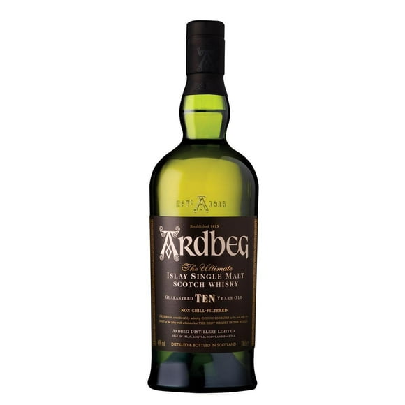 Paquete de 3 Whisky Ardbeg Single Malt 10 Años 750 ml