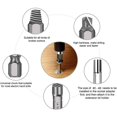 thumbnail image 5 of Jinsinto 22pcs Damaged Screw Extractor Kit, Bit Driver and Remove Tool Broken Bolt from Rooted Screw Extractors with Magnetic Bit Holder and Socket Adapter, 5 of 5