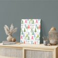 thumbnail image 2 of Wall Art Prints, Christmas Framed Canvas Prints for Bedroom Living Room Bathroom Office, Cartoon Xmas Tree Winter Abstract Gallery Wrap Wall Art Poster for Gifts Home Decor 12"x12", 2 of 9