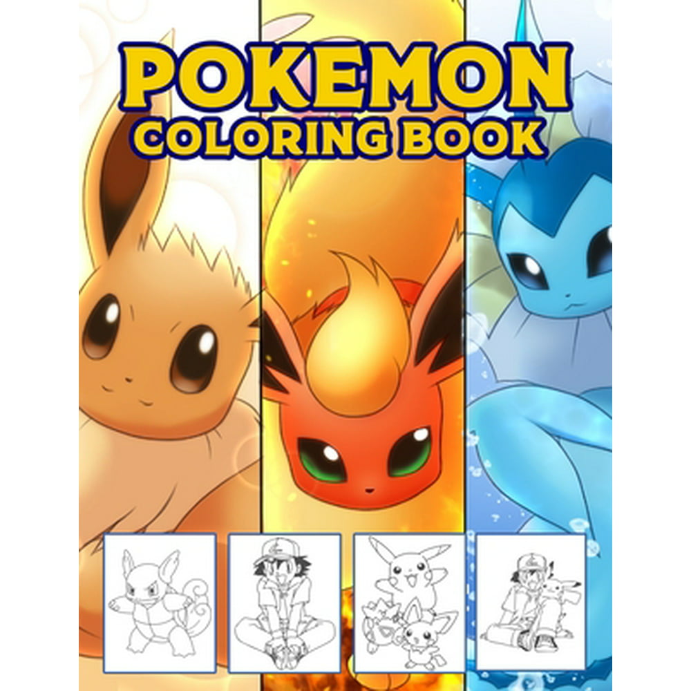 Pokemon Coloring Book Pokemon Coloring Book Pokemon Coloring Book