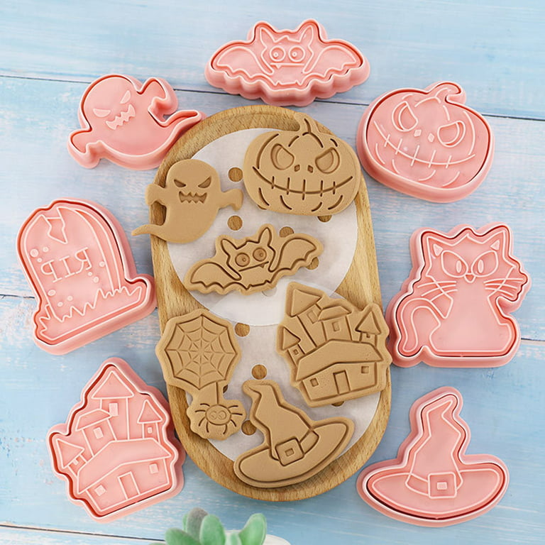 3D Gingerbread House Cookie Cutter Set Christmas Home Mold Cartoon Fondant  Cookie Stamp New Year Cake Decor Baking Supplies New - AliExpress