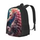 thumbnail image 1 of Disketp Ocean Seahorse Mochila Minimalista de Gran Capacidad, Mochila de Viaje para Escuela, Trabajo o Uso Diario, 1 of 6