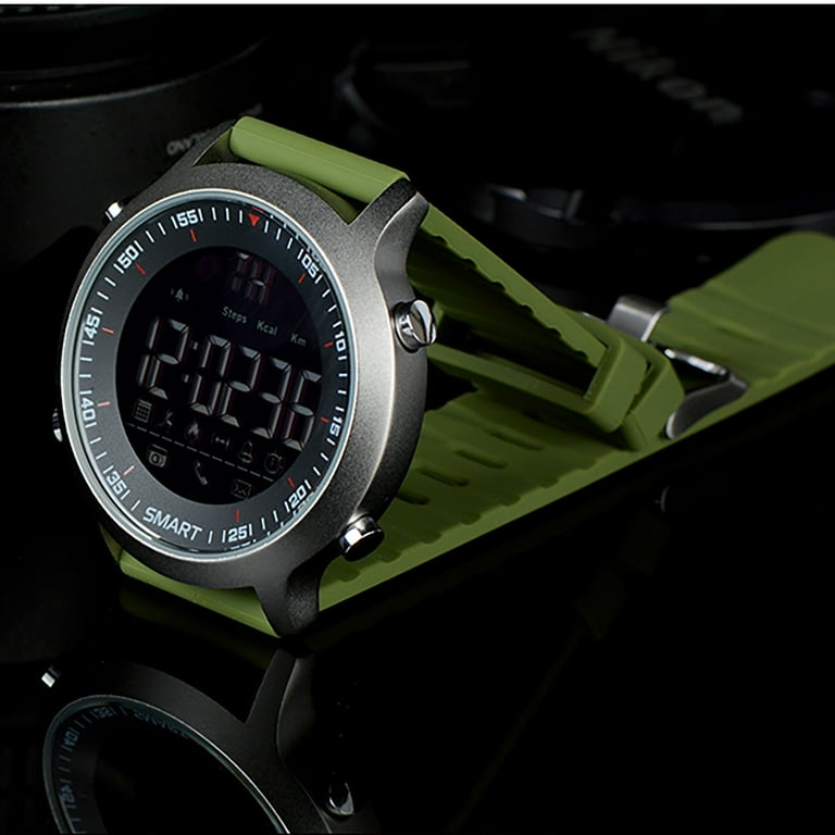 TOPRenddon Smart Watch for Men Women EX18 Smart Watch Bracelet Sport Remote Camera Fitness Alarm Bluetooth Gifts for Family Members on Father s Day