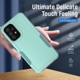 thumbnail image 5 of Xhy Samsung Galaxy A33 5G Case Military Grade Full Body Double Layer Protection Shock and Drop Resistant TPU Durable Detachable for Galaxy A33 5G Phone - Light Green, 5 of 9