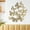Gold, variant on Weloille 12 Pcs 3D Metal Hollow Butterfly Wall Stickers (Gold)