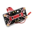thumbnail image 4 of KLKCMS Brushless Motor Heat Sink Motor Radiator for ARRMA 1/5 Scale Speed Truck Upgrade red, 4 of 8