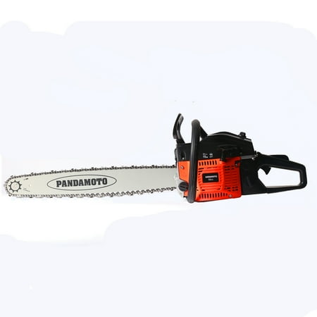 Petrol Chainsaw 52cc 2.4HP 22" Saw Blade,Chains,Bar Cover,Bag,Tool Kit,Earmuffs,Gloves& Goggles