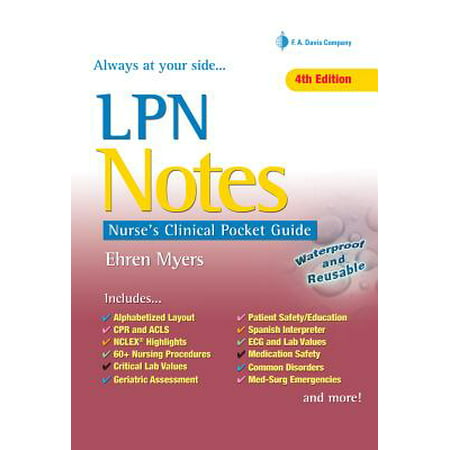 LPN Notes : Nurse's Clinical Pocket Guide