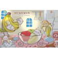 thumbnail image 4 of Bananya - Nap Wall Poster with Push Pins, 22.375" x 34", 4 of 4