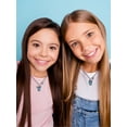 thumbnail image 3 of Disney Girls/Tween Lilo & Stitch Best Friends Necklace, Set of 2 with BFF Charm, 18", 3 of 6
