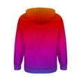 thumbnail image 5 of Namayuj Zip Up Hoodies for Men Basic Gradient Hooded Sweatshirt Fashion Pullover Tops Cotton Long Sleeve Hoodie with Pcokets, 5 of 5