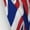 White, variant on Mens Union Jack All Uk Flag 2 in 1 Quick Dry Swim Trunks with Compression Liner Beach Shorts