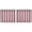 Dark Red and White Striped, variant on Haosy 2 Panels Rod Pocket Tier Curtains 27 x 24 Light Filtering Privacy Semi Sheer for Kitchen Bathroom, Dessert Planet Spaceship