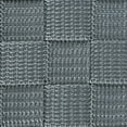 thumbnail image 2 of DII Durable Trapezoid Woven Nylon Storage Bin or Basket for Organizing Your Home, Office, or Closets (Basket - 12x10x8") Gray - Set of 2, 2 of 7