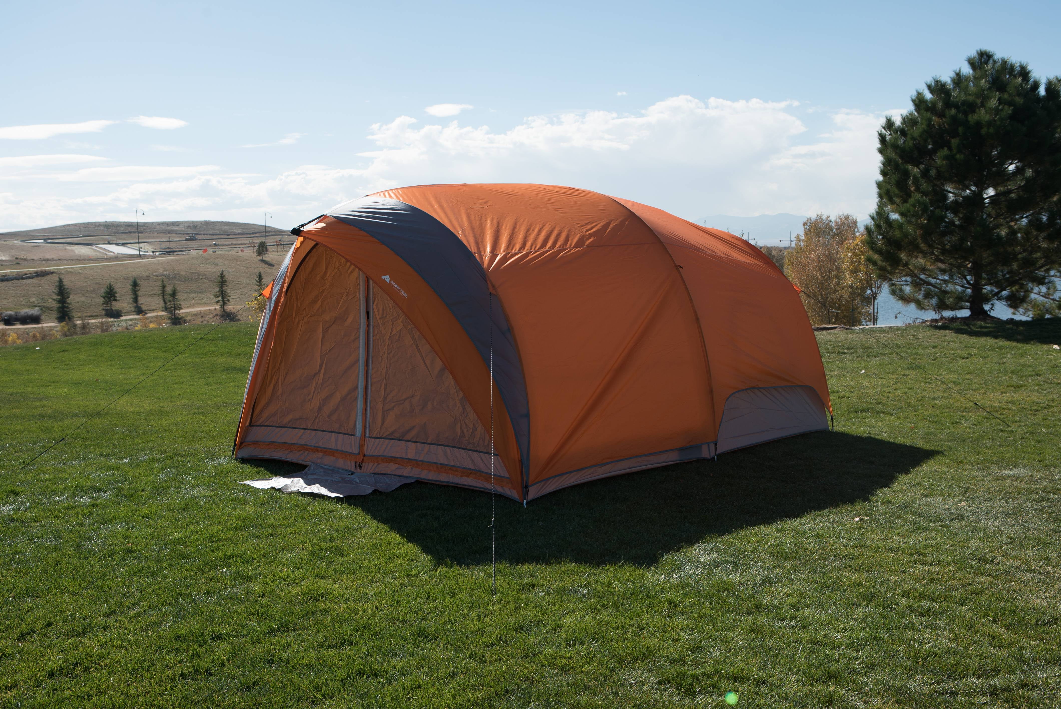 Ozark Trail 8-Person Dome Tunnel Tent, with Maximum Weather Protection 