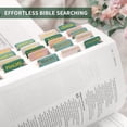 thumbnail image 3 of Bible Tabs for Women & Men, Laminated Bible Tabs for Study Bible, Large Print Bible Tabs for Easy Navigation, Bible Index Tabs, 66 Tabs Old & New Testament, Extra 9 Blank Tabs - Cottage Floral, 3 of 7