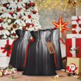 thumbnail image 6 of Naloa Monochrome Abstract Lines Drawstring Christmas Bags, 3D Xmas Gift Bags, Christmas Wrapping Bags, Xmas Goodie Bags, Treat Pouch Bags, Party Favor Bags-Medium, 6 of 9