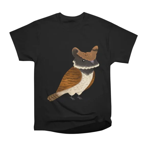 Great Eared Nightjar T-Shirt Tee Gift For Him Merch For Her Apparel For Friend