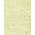 thumbnail image 1 of Ahgly Company Machine Washable Indoor Rectangle Abstract Brown Gold Area Rugs, 2' x 5', 1 of 7