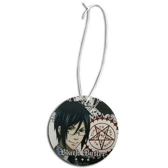 Air Freshener - Black Butler - Sebastian Round Toys New Licensed ge10515