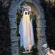 thumbnail image 3 of Halloween Decorations Outdoor - Large Hanging Swing Ghost Halloween Decor with String Lights - Spooky Cute Ghosts Decorations for Front Porch Yard Tre, 3 of 5