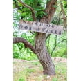 thumbnail image 2 of Wilson, Emily M. 13x18 Gold Ornate Wood Framed with Double Matting Museum Art Print Titled - Castroville-Texas-USA-Sign warning snakes in the Texas Hill Country, 2 of 4