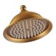 thumbnail image 2 of 8 Inch Round Gold ,rose Gold,chrome, Antique,black Bathroom Solid Brass Copper Rain Shower Head, 2 of 5