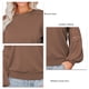 thumbnail image 5 of Camiseta de manga larga para mujer, jersey con cuello redondo, Top con manga acampanada, Top holgado informal para mujer, 5 of 6