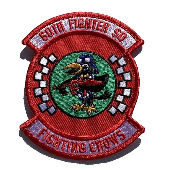 60th Fighter Squadron Fighting Crows Patch – Sew On