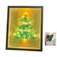 thumbnail image 1 of EZLIFE Marco de fotos de cristal para árbol de Navidad hecho a mano, regalo de Año Nuevo y Navidad ﻿ K V0C3, 1 of 7