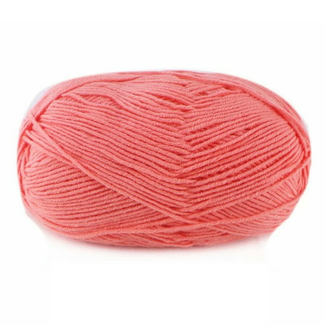 Naiovety Hilo para tejer, hilo de tejer multicolor, suéter, bufanda, guantes, paquete de ropa de bebé, regalos, juego de ovillos duraderos, Artesanía 12 rojo claro