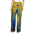 thumbnail image 3 of Daiia Peacocks Women's Sleep Pant with Pockets and Drawstring,Pajama Pants-Medium, 3 of 9