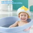 thumbnail image 5 of JLFNYA Baby Shower Cap, Shower Hat for Kids, Baby Bath Hat, Bath Visor for Toddlers, Baby Bath Visor for Washing Hair, Baby Shower Cap Shield, Hair Washing Hat Shield Protect Baby Eye Ear, 5 of 5
