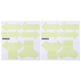 thumbnail image 2 of Hemoton 2 Sheets Arrow Sticker Directional Arrow Sign Adhesive Floor Wall Decals, 2 of 4