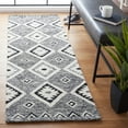 thumbnail image 2 of SAFAVIEH Aspen Jayna Geometric Area Rug, Black/Ivory, 2'3" x 5', 2 of 7