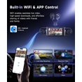 thumbnail image 7 of 360? Dash Cam Front/Rear/Inside/Side 4- Dash Camera FHD +1080Px3  Dash Cam with WiFi, APP Control, 64GB SD Card Included, 8 IR Night Vision, G-Sensor, 24/7 Parking Mode, 7 of 7