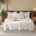thumbnail image 6 of Deeceymbur Washable Solid Color Summer Quilt Lightweight Comforter Breathable Bedding for Dorm 59x78 Inch, 6 of 6