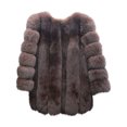 thumbnail image 3 of WREESH Women Plus Size Winter Warm Loose Plush Jacket Coat, 3 of 3