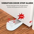 thumbnail image 6 of Wireless 125dB Door Stop Alarm Lock Vibration Sensor Hotel Security System Anti-theft Alarm Door Stopper For Home, 6 of 8