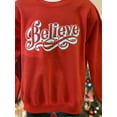 thumbnail image 3 of Christmas Crewneck When You Truly Believe in the Spirit of the Season, 3 of 6