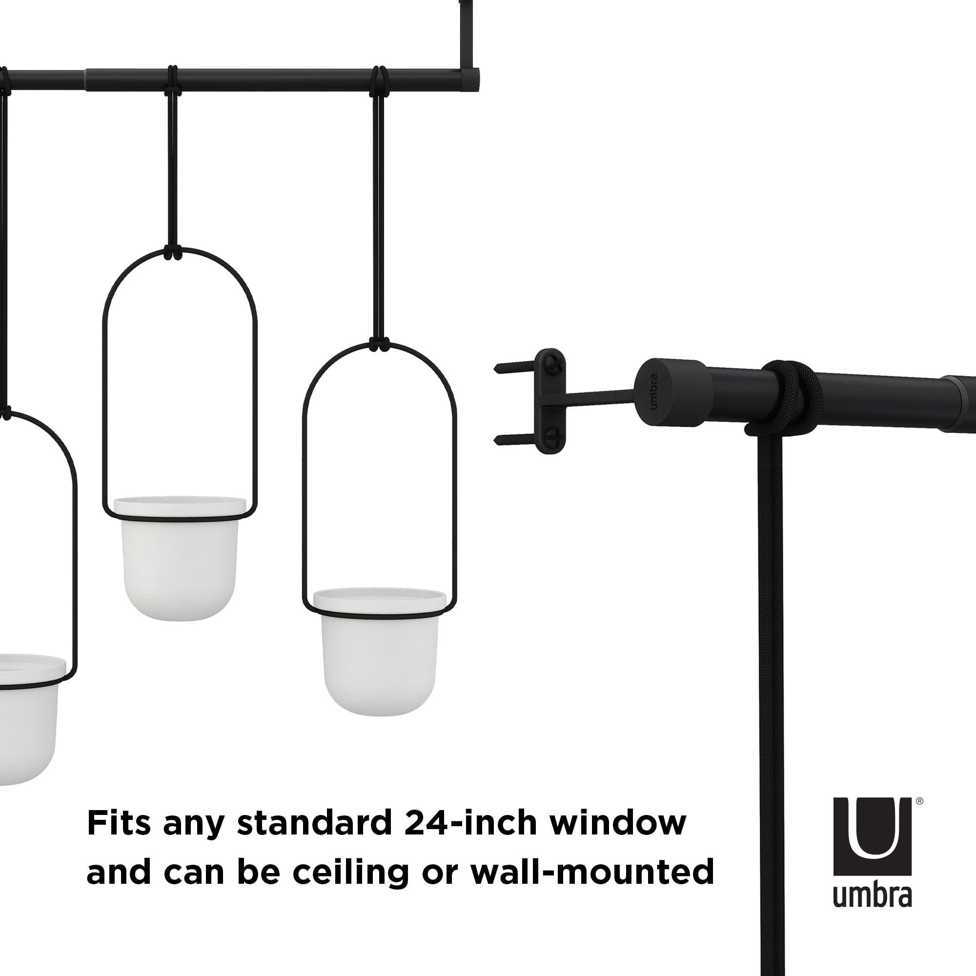 Umbra Triflora 3 Hanging Wall Planter