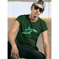 thumbnail image 2 of Dolphin Neon T-Shirt Men -Image by Shutterstock, Male Small, 2 of 4