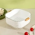 thumbnail image 1 of Iodue Drain Rack Kitchen Strainer For Fruit And Vegetable Wash Food Strainers For Kitchen Plastic Fruit Wash, 1 of 4