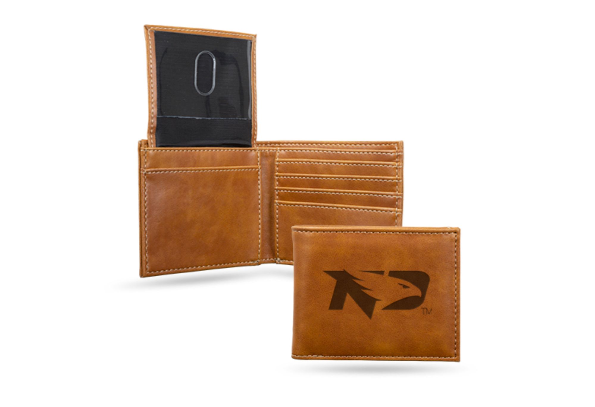 NCAA Rico Industries Laser Engraved Billfold Wallet North Dakota Fighting Hawks NCAA Rico Industries Laser Engraved Billfold Wallet North Dakota Fighting Hawks