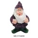 thumbnail image 3 of Estatuas de Resina Likrtyny Gnomos Hada Miniatura Jardín Mini Elfo Escultura Enano, 3 of 6