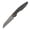Gray, variant on Kansept Halide Folding Pocket Knife 3.2" Damascus Blade,Shred Carbon Fiber Handle,K1136A6