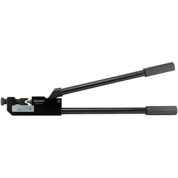 24” Heavy Duty 8 – 4/0 AWG Large Gauge Ring Terminal Crimper with Mounting Bracket