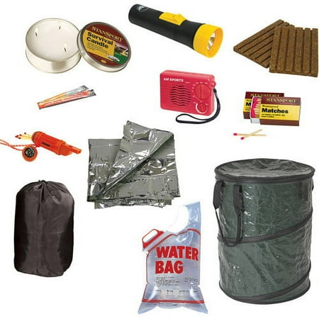 Stansport Car Emergency Kit Package 888-99 3lbs 14 Piece