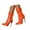 A Orange, variant on Women's Gail Heeled Ankle Bootie Fashion Pointed Toe Stiletto High Heel Boots For Party Carnival Evening Dress Nightclub Shoes