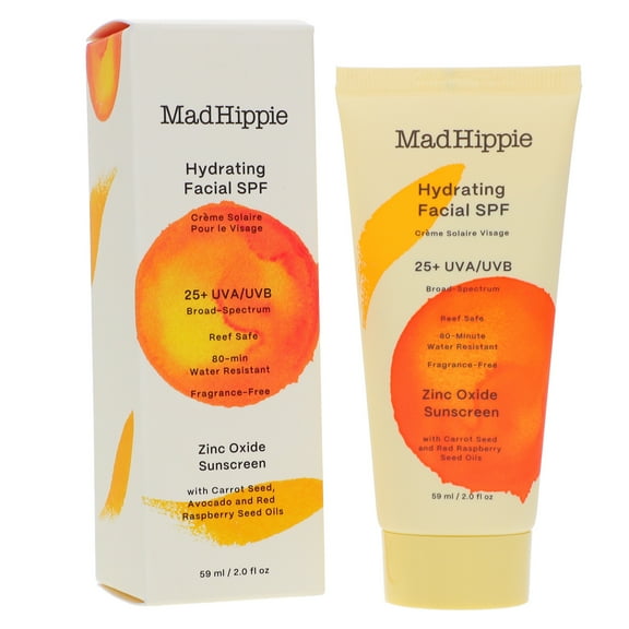 Mad Hippie Hydrating Facial SPF 25 Plus 2 oz Sunscreen